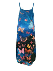  Star & Butterfly Print Maxi Cami Dress