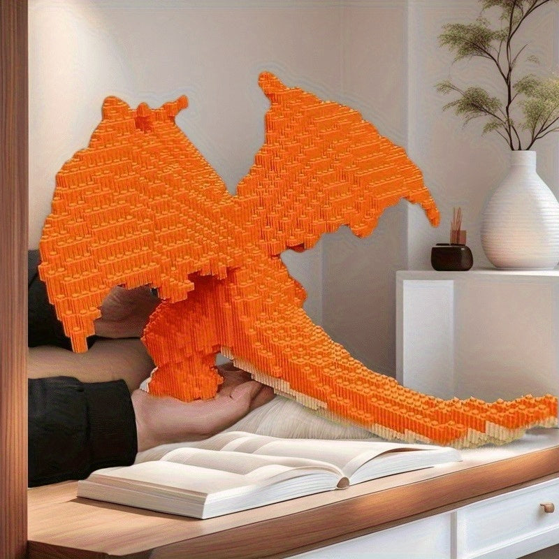 Dragon Micro Particle Puzzle Building Blocks Model Kit DIY Block Set
