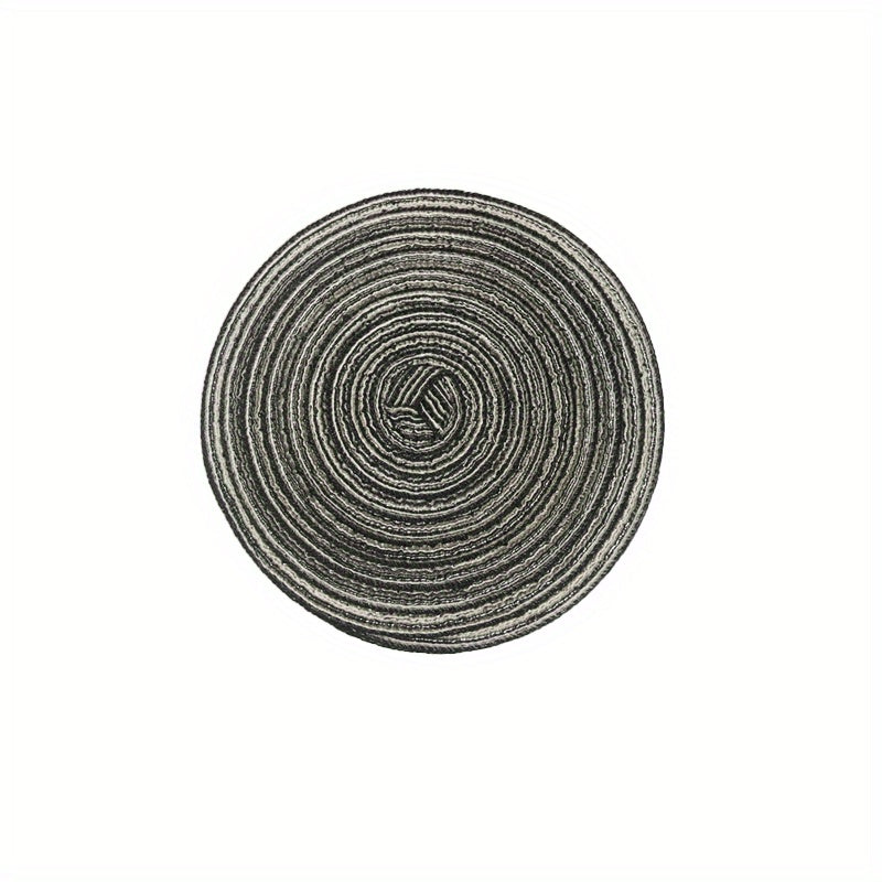 Round Placemats Heat Resistant Non Slip Kitchen Table Mat