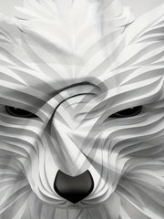 Wolf Graphic Print Hoodie for Men Loose Hooded Pullover Autumn Winter