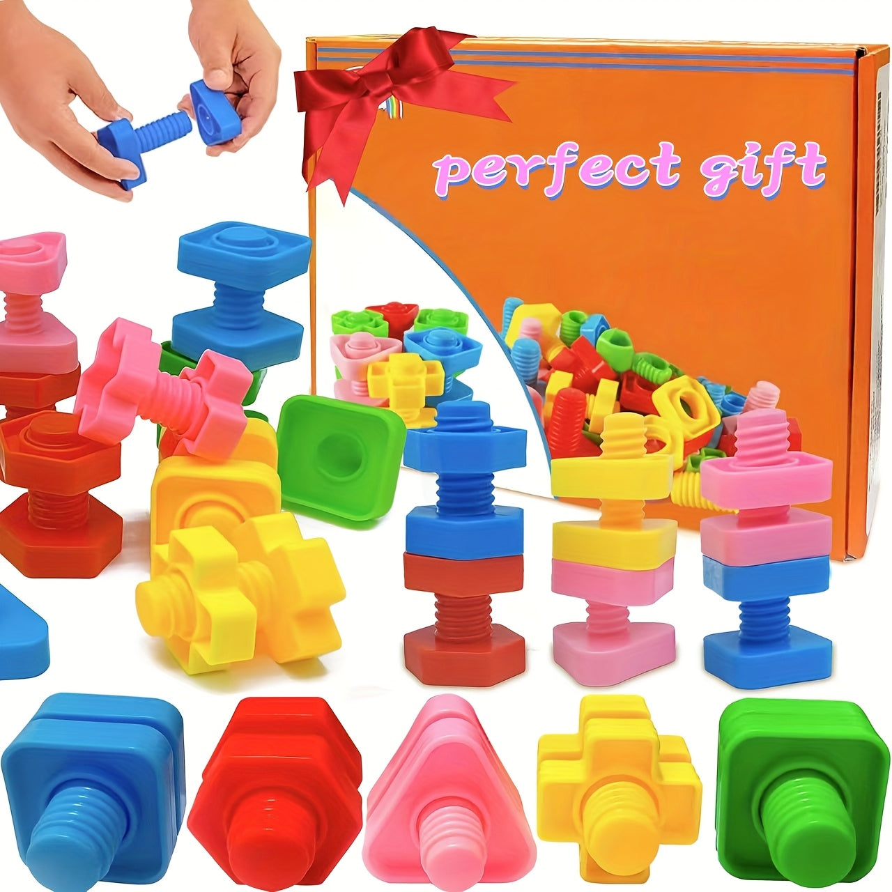 FFYUANFS Lobster and Bolt Set Fine Motor Skills Building Game