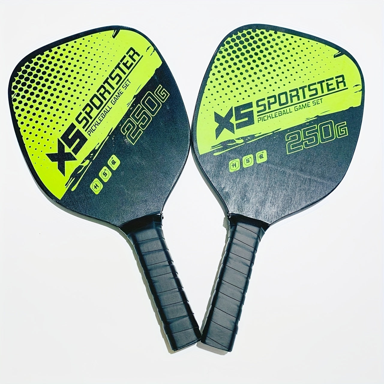 Pickleball Set 2 Paddles 4 Balls Paddle Bag Adult Kids Beginners