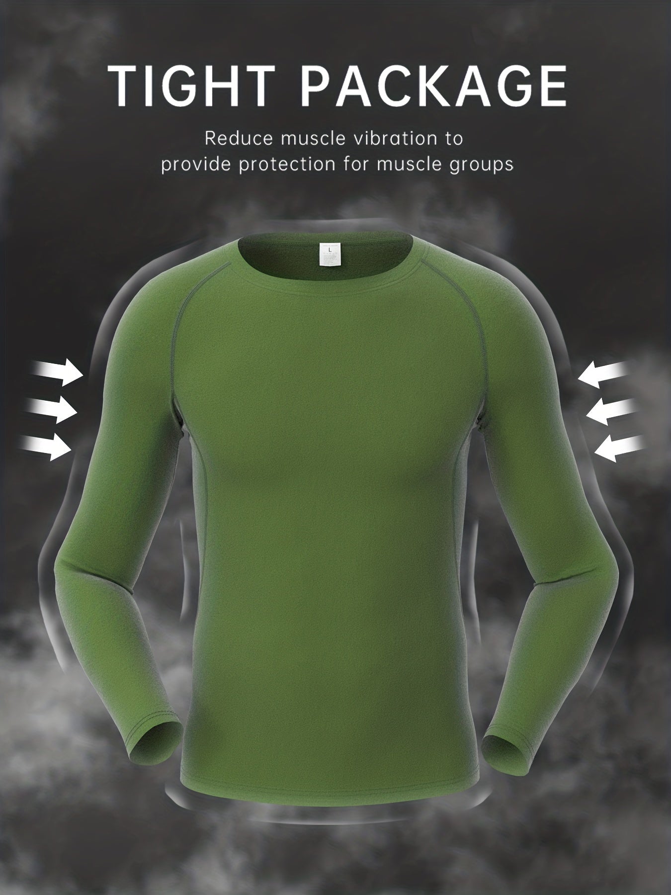 2 Pcs Men's Quick Drying Long Sleeve T-shirts