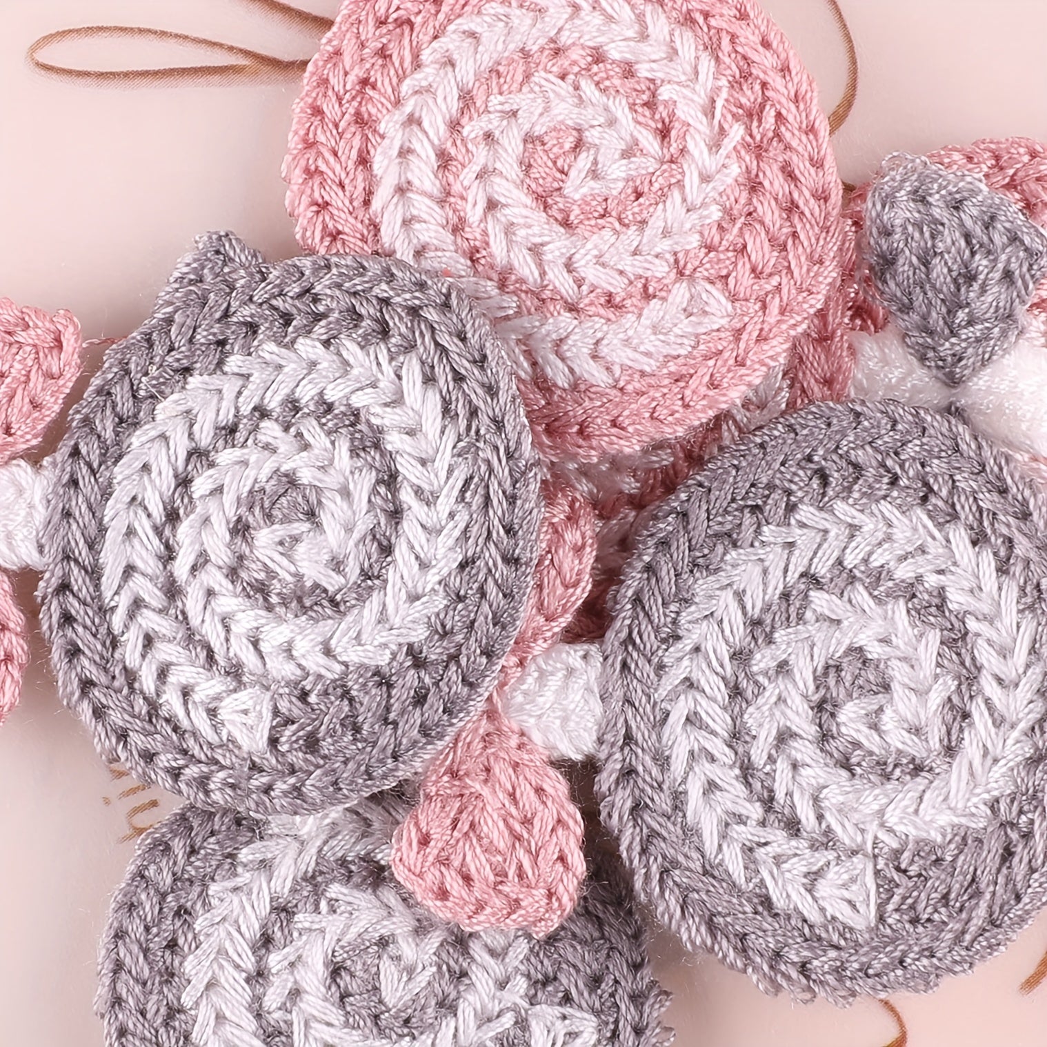 7pcs Small Flower Patches DIY Girls Clothing Accessories Hand Sewn