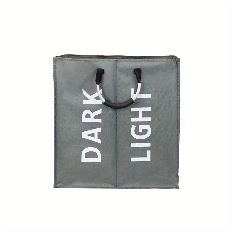 Large Foldable Laundry Basket with Waterproof Fabric and Handles