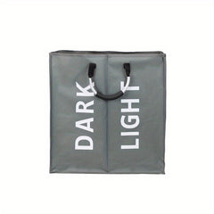 Large Foldable Laundry Basket with Waterproof Fabric and Handles