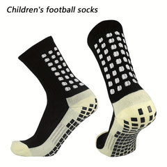 Kids Anti-Slip Sports Socks EU35-39 with Grip Pads