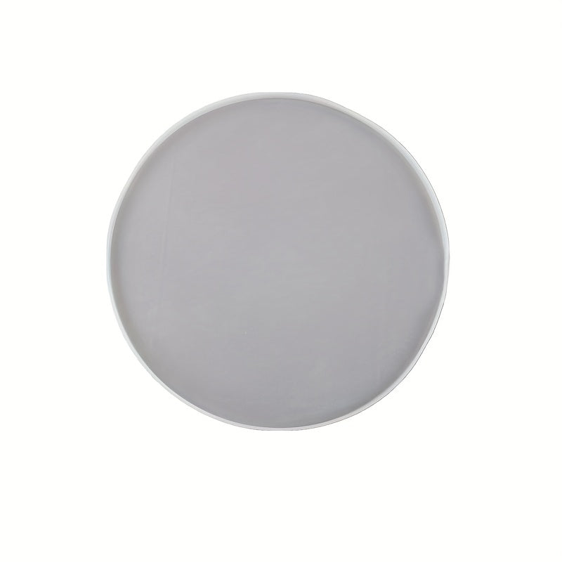 DIY Crystal Drop Gel Silica Gel Mold Circular Tray Hand Mirror Table Mold