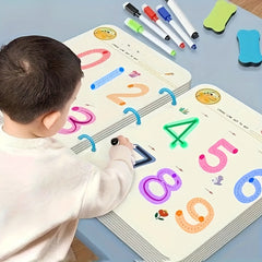 Magic Copybook Set for Kids 3-8, Improve Writing Skills, 32 Pages