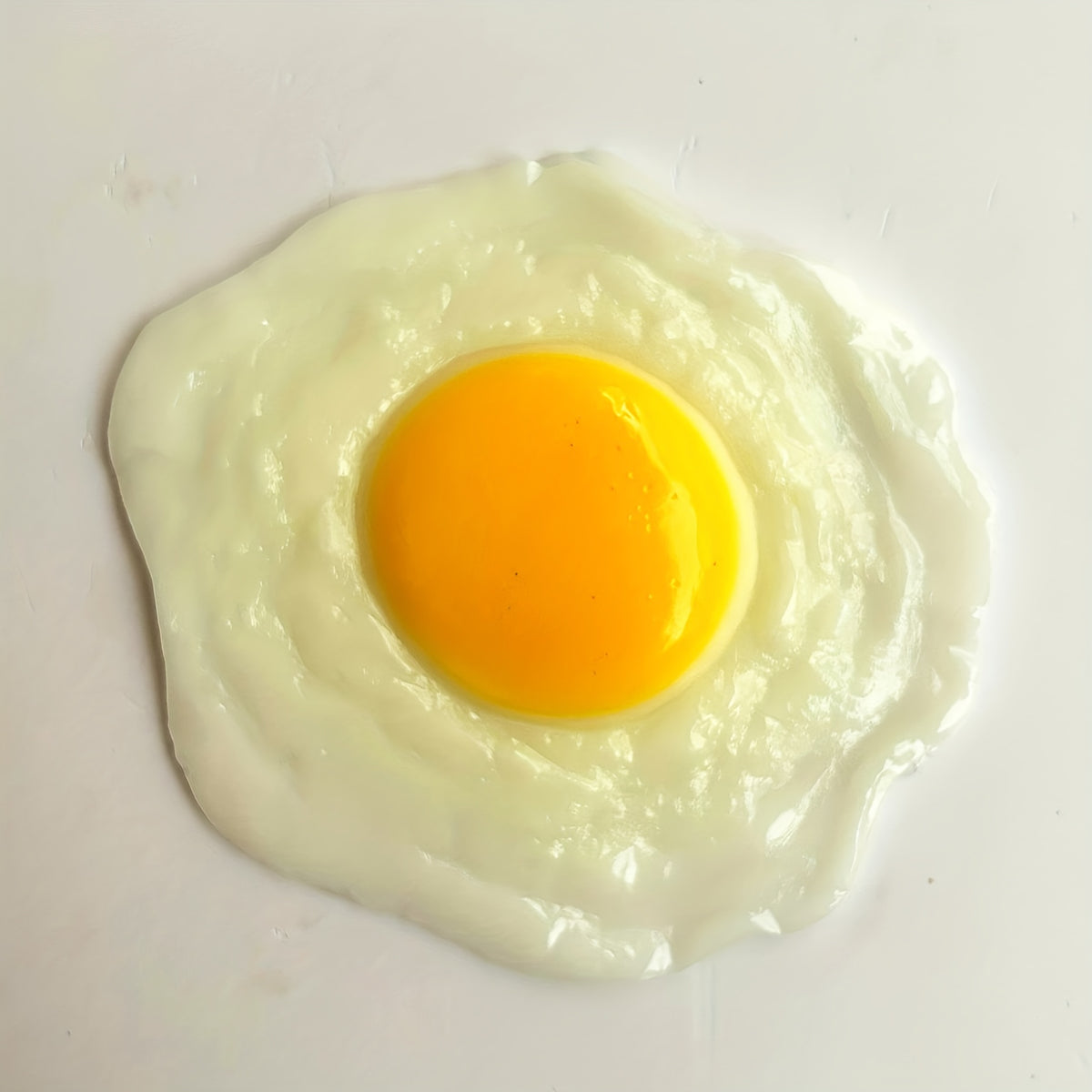 Egg Yolk King Simulation Sun Egg Flour Fried Egg TPR Soft Glue Egg Toy