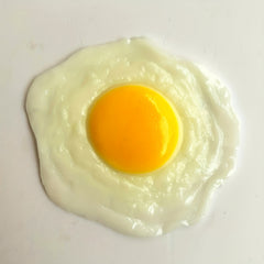 Egg Yolk King Simulation Sun Egg Flour Fried Egg TPR Soft Glue Egg Toy