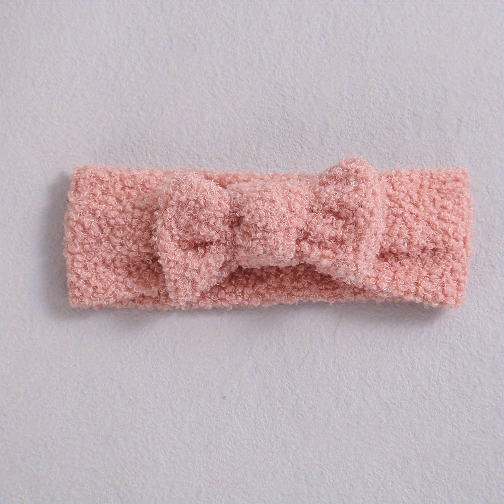 Plush Bow Headband Hairband Hair Accessories For Girls