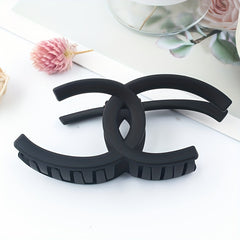 4pcs Solid Hair Claw Clip Nonslip Ponytail Holder Women Girls Hair Accessory