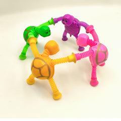 4pcs Novelty Toy Turtle Retractable Turtle Toy