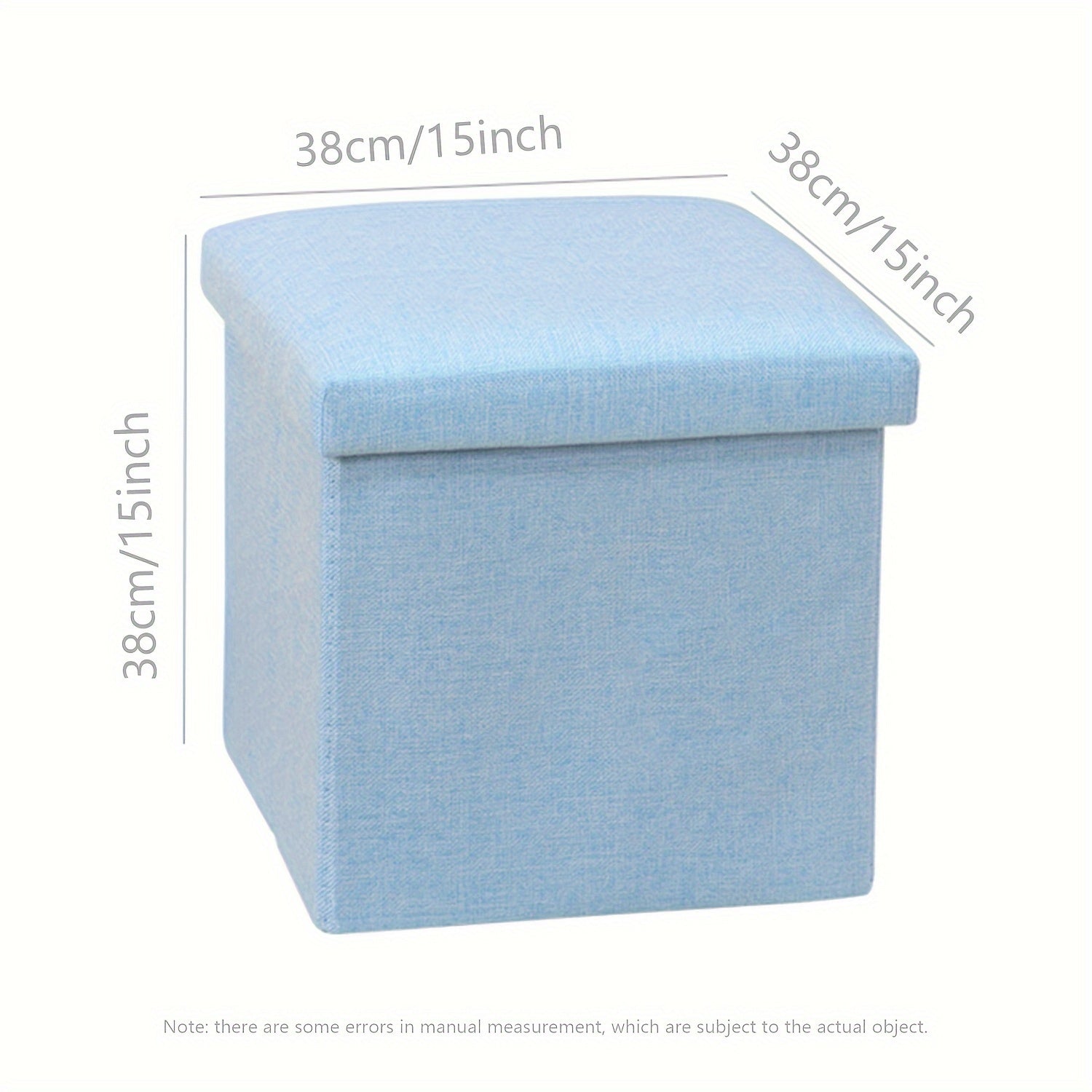 Fabric Storage Stool Can Sit Two way Use functional Board Stool