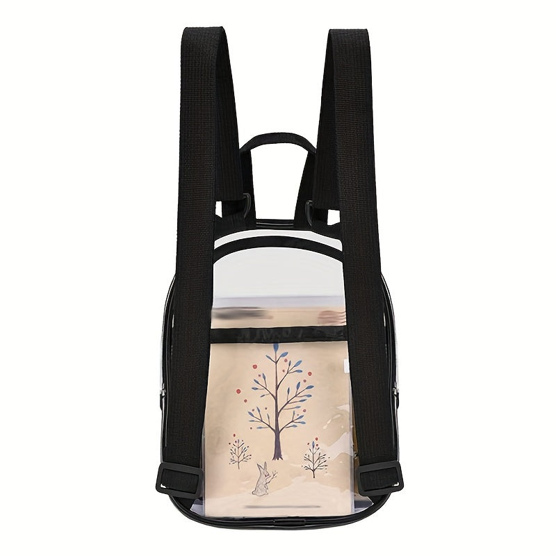 Transparent Outdoor Sports Backpack Mini Waterproof School Bag