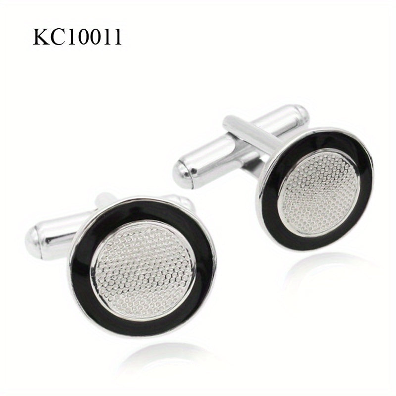 925 Silver Cufflinks High Suit Button Shirt Studs