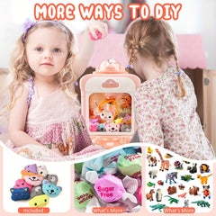 Claw Machine Clip Doll Machine Small Home Music Light Children's Gift Toy
