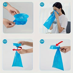 3pcs Disposable Urinal Vomit Bag for Car and Travel