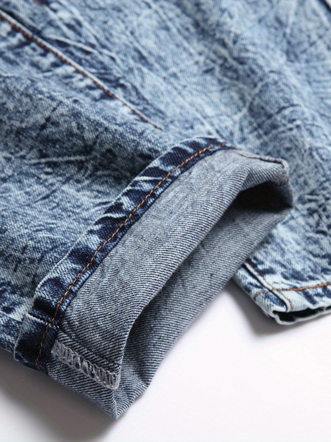 Slim Fit Ripped Jeans Men s Casual Distressed Denim Pants