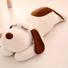 Plush Toy Tummy Time Dog Soft Dog Animal Doll Pillow Activity Gift