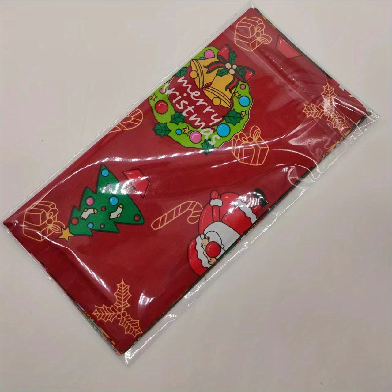 6pcs Christmas Series Twill Cloth Set for DIY Sewing Scrapbooking Quilting Craft
