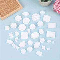 33pcs Mini Cutlery Scene Decorations Set
