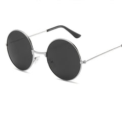 Vintage Round Ink Glasses Hip Hop Party Sunglasses Men Women