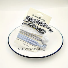 5pcs Knotted Hair Ring No Crease Hair Rope Hair Accessories