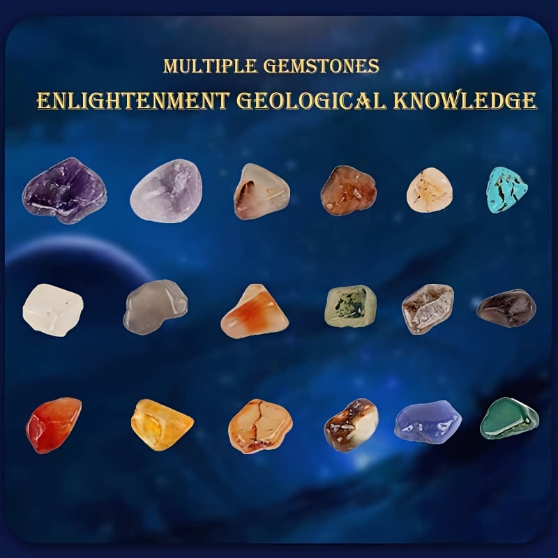 Planet Archaeological Excavation Toy - Digging Gem Treasure Box