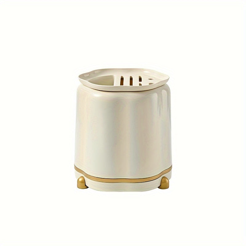 Kitchen Rotating Storage Rack Chopsticks Holder