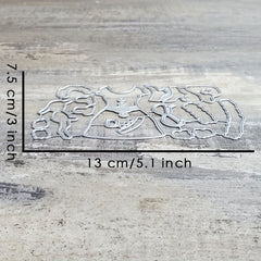1pc Christmas Deer Metal Cutting Dies Scrapbooking Stencil Die Cuts