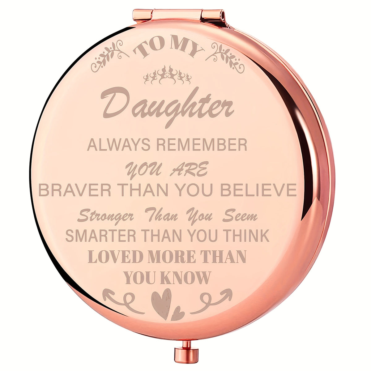 Inspirational Compact Mirror - Graduation Gift for Teen Girls