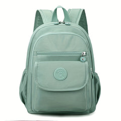 Women's Nylon Backpack: Spacious & Lightweight, Adjustable Straps