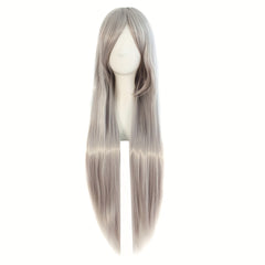 Long Straight Synthetic Wig Anime Cosplay Halloween Party Costume