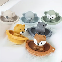 Water Play Animals Bath Toys Set - Perfect Gift for Kids
