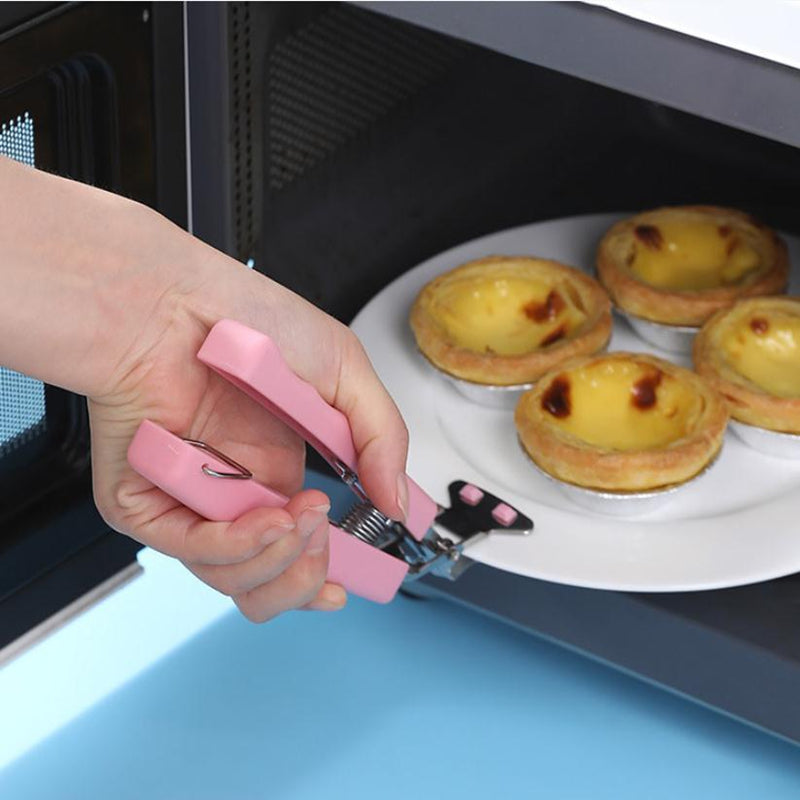 Stainless Steel Gripper Clip Foldable Anti-scalding Tray Lifter