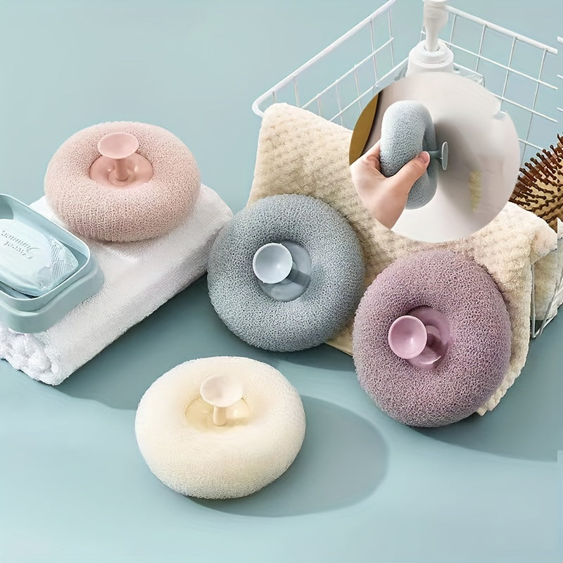 Multifunctional Bath Brush with Handle - Durable Massage Bath Ball