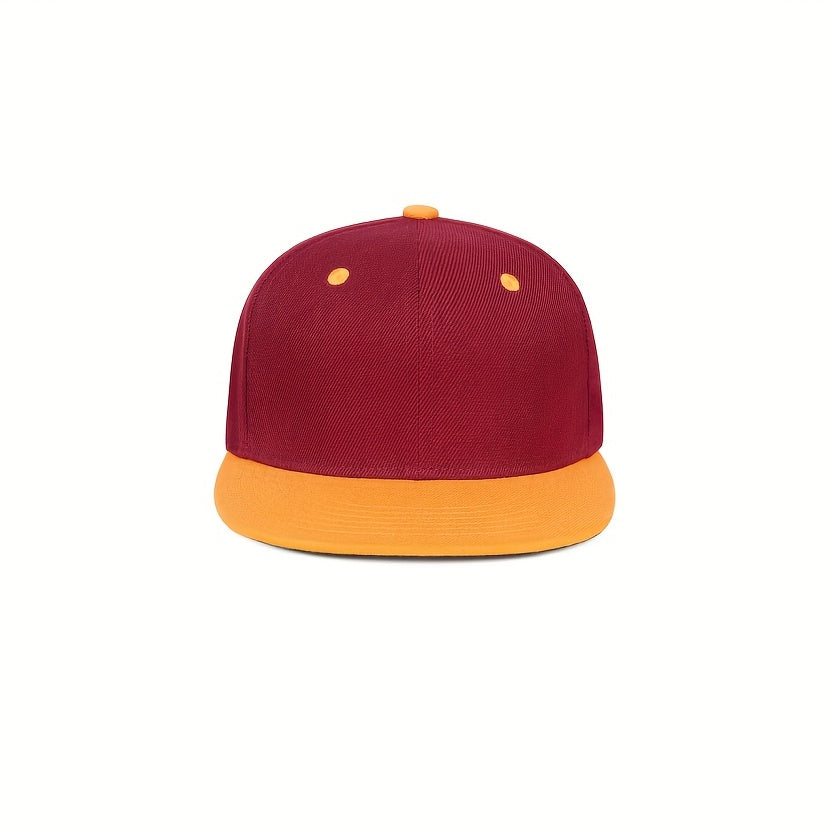 Men's Flat Brim Fitted Sports Cap