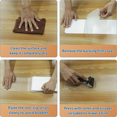 Stair Treads Non Slip Tape 15 Pack Adhesive Safety Elders And Pets