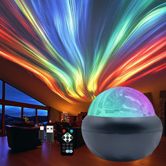 Small Magic Ball with Northern Lights, USB Plug In, Remote Control