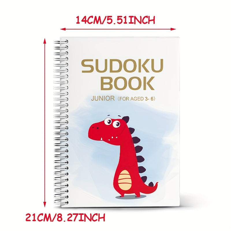 Sudoku Book Ages 3 Easy to Hard Fun & Educational Puzzle Enhances Concentration