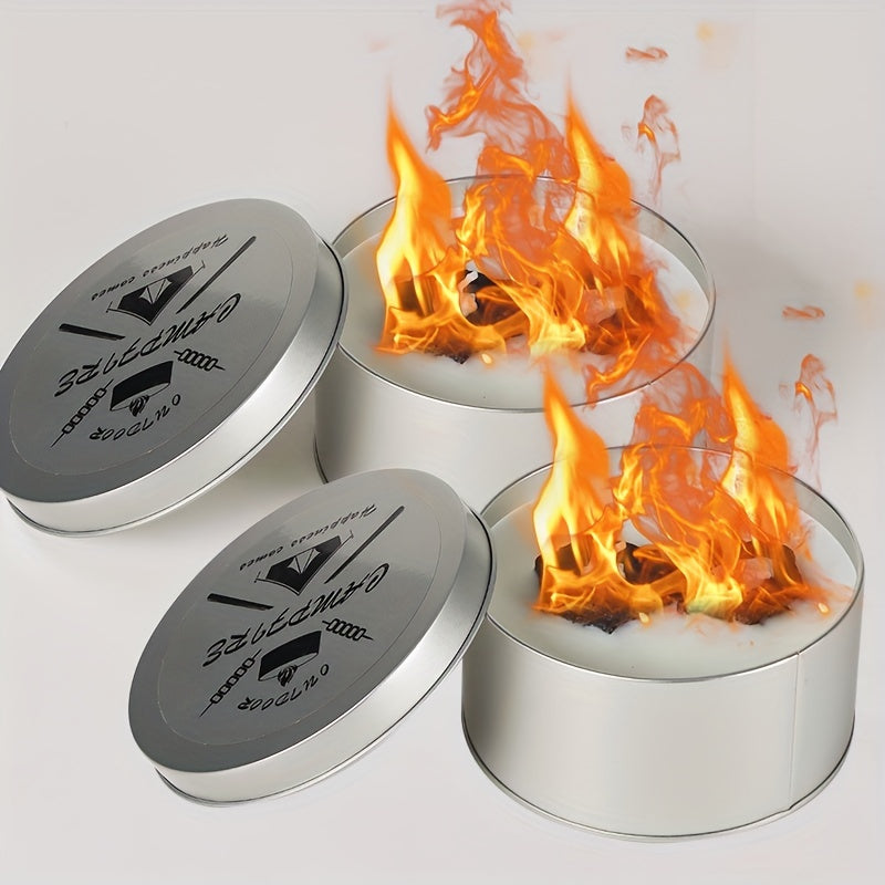 Portable Campfire Candles for Camping 3.5 Hours Burning Time