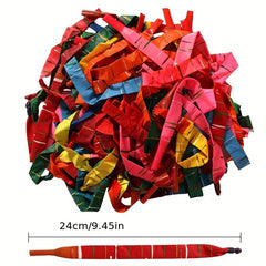 Rocket Balloon Long Strip Latex Toy Flying Weather Ball Decoration