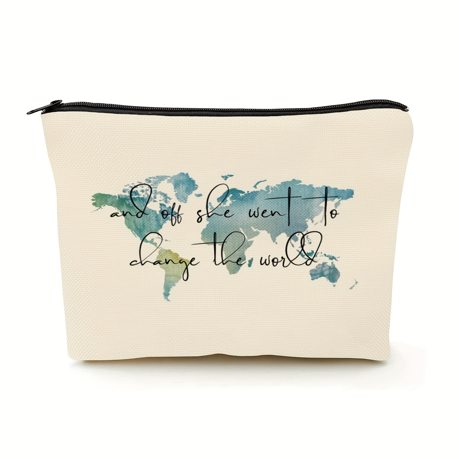 Change the World Graduation Makeup Bag