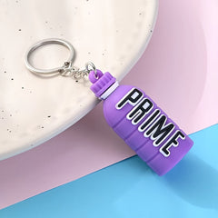 Creative Beverage Bottle Silicone Key Chain Men's Small Gift
