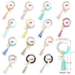 Silicone Car Key Ring - Durable Keychain Holder for Car Keys