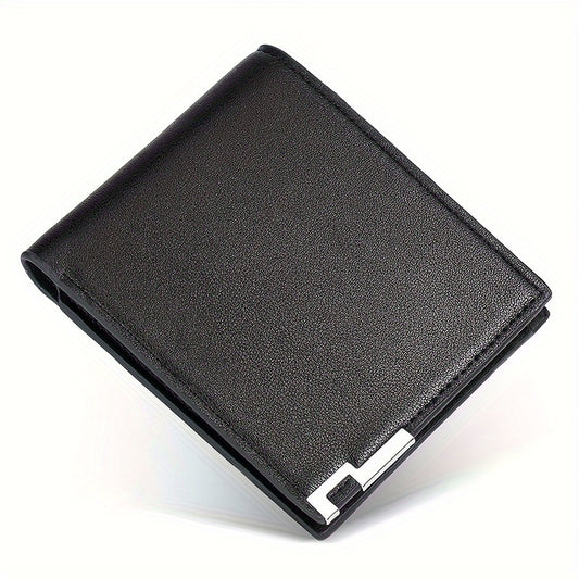 Men's Wallet Large Capacity Money Clip Card Holder