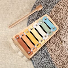 Wooden Cloud Rattle Toy Sensory Training Musical Instrument for Kids