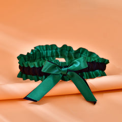 Elastic Thigh Garters with Bow Leg Straps for Women